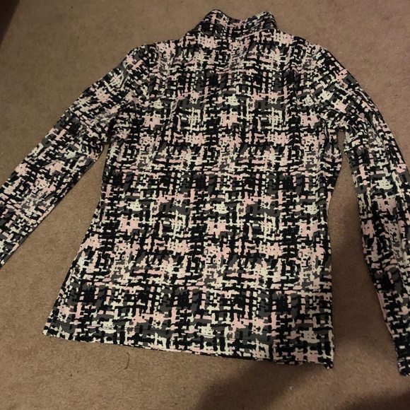 Soft classy Printed All season Running Jogging Zip up Activewear exercise top - Picture 11 of 12